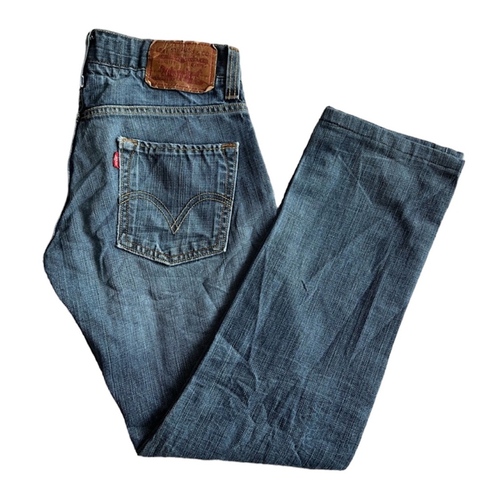 LEVI’S 511™ SKINNY FIT® FLEX MEN'S 100% cotton blue JEANS size 29W 32L